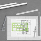 Pacific Arc Squares Template Guide, 39 Squares ranging from 1/16 inch to 1 and 3/8 inch