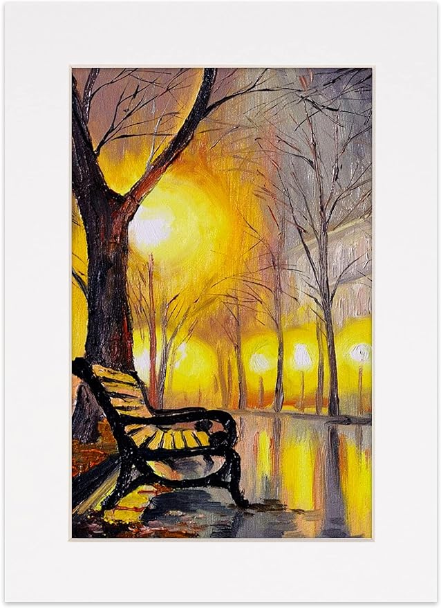 6x8 Mat for 8x10 Frame - Precut Mat Board Acid-Free White 6x8 Photo Matte Made to Fit a 8x10 Picture Frame, Premium Matboard for Family Photos, Show Kits, Art, Picture Framing, Pack of 10 Mats