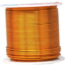 Mandala Crafts 18 Gauge Anodized Aluminum Craft Wire for Jewelry Making - 450 FT Colored Flexible Silver Black Gold Purple Red Kelly Green Wire - Bendable for Bonsai Armature Crafting Sculpting