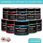 Eye Candy Pigments Variety Mica Pigment Powder Set A - Epoxy Resin Art - Woodworking - Cosmetic Grade Mica Powder - Bath Bombs - Pigment Powder Variety Pack - 50g - Non-Toxic - Skin Safe