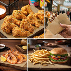 Precut POP UP Deli Paper Sheet Pack of 200, Interfolded Heavy Paper for Food Wrap and Serving (8" x 10-1/2", Kraft）