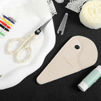 Vintage Small Embroidery Scissors with Cover Detail Shears Mini Scissor for Needlework Threading Sewing Craft DIY Tools Home Travel Use