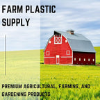 Farm Plastic Supply - Clear Vinyl Sheeting - 15 Mil - (4'6" x 10') - Vinyl Plastic Sheeting, Clear Vinyl Sheet for Storm Windows, Covering, Protection, Tablecloth Protector
