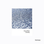 Hemway Polyurethane & Epoxy Resin Glitter 100g / 3.5oz Metallic Crystal Flake Additive for Flooring Jewelry Tumblers Glass Pigment - Chunky (1/40" 0.025" 0.6mm) - Azure Blue
