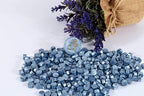Yoption 360 Pcs Blue Sealing Wax Beads Set for Wax Seal Stamp with Candles and Melting Spoon