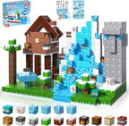Magnetic Blocks - 100PCS Magnetic Building Blocks Glacier Castle, STEM Montessori Sensory Toys for Toddlers Kids Boys Girls Ages 3 4 5 6 7 8 9 10 Holiday Easter Birthday Gifts