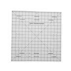 HONEYSEW T-Shirt Alignment Transformation Ruler 15.5x15.5 inches Quilting Template