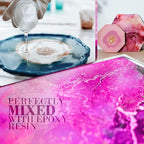 Mauve Mica Powder for Epoxy Resin 56g / 2oz. Jar - Techarooz 2 Tone Resin Dye Color Pigment Powder for Lip Gloss, Nails, Colorant for Slime Bath Bombs Soap Making & Polymer Clay