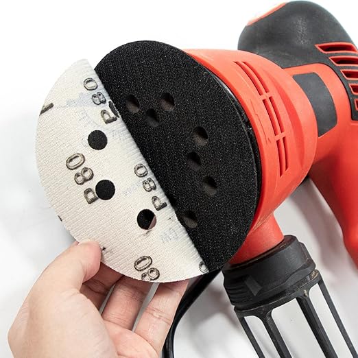 100 Pcs 5 inch Wet Dry Sanding Discs Grit 2000 Hook and Loop 8 Hole Silicon Carbide Orbital Sander Sandpaper