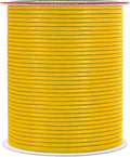 Mandala Crafts 2mm 109 Yards Mustard Yellow Cotton Waxed Cord for Jewelry Making Bracelet Cord Waxed String - Beading String Thread Jewelry Cords for Necklaces String