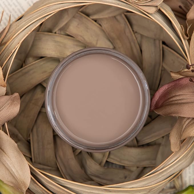 Dixie Belle Paint Company Chalk Finish Furniture Paint - Mud Puddle (32oz) - Matte Rich Taupe Chic Chalk Mineral DIY Furniture Paint