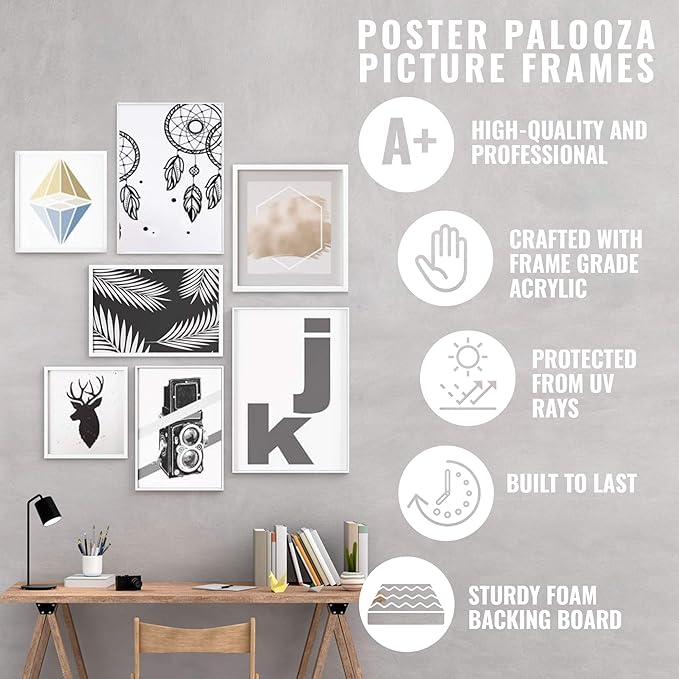 8.5x11 Mat Bevel Cut for 7x9 Photos - Acid Free Orange Suede Precut Matboard - For Pictures, Photos, Framing - 4-ply Thickness