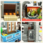 ZenithFlow Street View Building Blocks Kit, Cuba Hotel Mini Blocks Construction Toys European Architecture Model House Store Building Set, Idea Gifts Home Decoration Collection for Adults (3959 PCS)