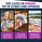 Hand & Foot Remastered 8 Player Edition – Card Game for Adults & Families