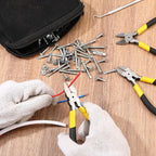 Lasnten 15 Pcs 5" Wire Cutters Precision Cutting Pliers Side Diagonal Cutters Small Wire Clippers Spring Loaded Flush Cut Snips with Nonslip Handle for DIY Jewelry Making Crafting Model Kits Zip Ties