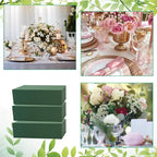 TANEMUDO 36 Packs Floral Foam Blocks Wet & Dry for Flower Arranging,5.5 x 3.1 x 1.8 Inches Floral Styrofoam Blocks Kit for Fresh and Artificial Flowers, Wedding and Home Decor
