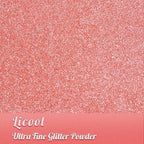 Holographic Fine Glitter, 100g/3.5oz Extra Fine Glitters Powder Packs for Resin, Craft Glitter for Tumblers Candle Slime Making, Festival Body Face Eyeshadow Nail Glitter (Fluorescent Pink)