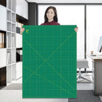 ArtAt Self Healing Cutting Mat: 48″x 36″ Green Double Sided PVC Non-Slip 5 Layers Craft Mat for Maximum Healing - Great for Sewing & Quilting & Scrapbooking and Craft & Art Projects…