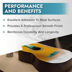 Polar All Surface Primer Matte Gray - 2 x 13.5 Fl Oz - Ideal for Wood, Metal, Plastic, Brick - Enhanced Adhesion & Quick Drying
