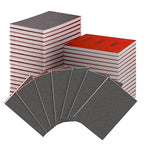 30-Pcs 3x4 Inch 800 Grit Sanding Sponge Set, Soft Foam Hand Sanding Blocks, Ultra-Fine Wet/Dry Sandpaper for Wood, Metal, Drywall, Furniture Polishing