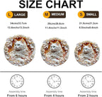 Wooden Puzzles Adults, 3D Cute Cat Wooden Puzzles 100 Pieces, Unique Animal Shaped Wood Challenging Jigsaw Puzzles Gifts for Adults, 8.5x8.5in
