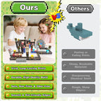 100PCS Magnetic Building Blocks for Kids: 1" Magnetic Blocks for Kids Ages 4-8 8-12, Magnet Cubes Sensory STEM Stacking Toys for Boys & Girls,Christmas Birthday Gifts for Toddler Ages 3+