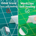 worklion self healing cutting mat 36" x 48" for sewing,fabric cutting,rotary cutting,5-layer non-slip as desk top for Scrapbooking & Quilting & Sewing & Arts & Crafts Project……