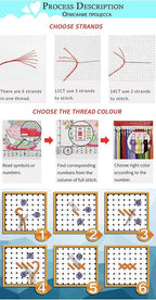 Hopeart Stamped Cross Stitch Kits for Beginner Embroidery Kits for Beginners Adults DIY 11CT Cross Stitch Patterns Needlepoint Kits Crossstitching Kits-Rest by The Lake 18x18 inch