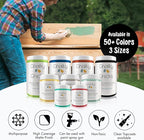 Chalky Chicks All-in-One Chalk Paint for Furniture or Cabinet - 32 Fl Oz - Matte Finish CottonTail White for Metal, Wood Furniture Paint - No Sanding All-in-One for Home Decor & Crafts, USA Made