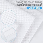 Cross Stitch Fabric 14 Count Aida Cloth 28 x 19 Inch Large Size Classic Reserve Cross Stitch Supplies Embroidery Fabric for Home DIY Craft Decoration Handmade, White