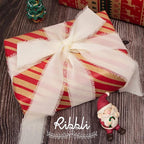Ribbli Chiffon 1-1/2 inch x 20 Yard Handmade Fringe Cream Ivory Silk Ribbon for Wedding Invitations, Bridal Bouquets, Flower Arrangement Decoration