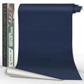 Leather Repair Tape, 16x40 inch Leather Patches for Furniture, Self Adhesive Leather Repair Patch for Sofas, Couches, Leather Covers, Seats, Chairs, Vinyl Repair Tape Navy Blue-Fine Grain