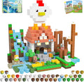 Magnetic Blocks, 150PCS Magnetic Building Blocks Light Up, Stacking Magnets for Kids, Sensory Toy for STEM Constructions Magnet Blocks for Boys Girls Age 3+, Christmas Birthday Gifts