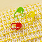 150 PCS Locking Stitch Markers for Knitting, Colorful Plastic Crochet Clips and Knitting Accessories with 10-Compartment Storage Box, Crochet Supplies and Yarn Markers for Craft Projects