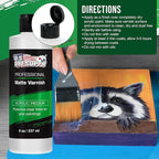 U.S. Art Supply 8 oz Matte Acrylic Varnish for Acrylic Painting, Permanent Clear Protection, Reduces UV & Photography Glare