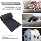 Velvet Repair Patch, Self-Adhesive Flannel Fabric Patch, Multi Colors, Microfiber Patch，Can be Used to Patch Sofas, Car Seats, Handbags, Jacket Holes and Tears (Dark Blue)