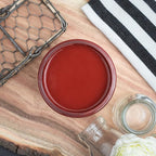 Dixie Belle Paint Company Chalk Finish Furniture Paint - Rustic Red (8oz) - Matte Brick Red Chic Chalk Mineral DIY Furniture Paint
