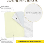 KING MOUNTAIN Fine Linen Repair Patches, Self-Adhesive Linen Fabric Patches, 8X11 inch Extra Size, Multi Color, Can be Used for Linen Sofa Repair and Linen Clothes Repair(8" x 11",Beige 2.0)