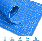 DIYSELF Cutting Mat: 12in18in, Self Healing, Double-Sided, Rotating - Ideal for Crafts, Sewing, Quilting