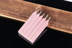 Yoption 5 Pcs Totem Fire Manuscript Sealing Sticks with Wicks Multi-Color Cord Wick Sealing Wax for Postage Letter Retro Vintage Wax Seal Stamp (Pink)