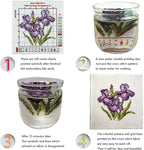 Magxvouy Cross Stitch Kits Stamped Full Range of Embroidery Kits,Cross Stitch Patterns Needlework Kits for Beginners 11CT Printed Kits&Wolf Waterfall 16x20 inch