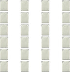 ImpressArt - Premium Metal Stamping Rectangle Blanks for Metal Stamping and Jewelry Making (24 Pack) (7/16" x 3/4" Rectangle w/ 2 Holes, Alkeme)