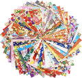 50 Origami Paper Yuzen Washi Paper Different Patterns Japanese Print 3x3 inches for Wedding Decor Japanese Designs, Mixed Patterns for Origami, Scrapbooking, DIY Gifts Origamipolly
