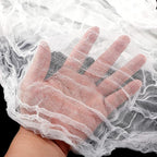 Boao Halloween Cheese Cloth 85 x 197 Inch White Cheesecloth Roll for Crafts Large Cotton Muslin Gauze Fabric for Halloween Outdoor & Indoor Spooky Decoration