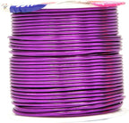 Mandala Crafts 16 Gauge Anodized Aluminum Craft Wire for Jewelry Making – 390 FT Colored Flexible Silver Copper Purple Pink Brown Ice Blue Wire - Bendable for Bonsai Armature Crafting Sculpting