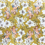 20-ct 13x13 Christmas Paper Decoupage Napkins, 3-Ply Servilletas Tissue Napkin for Dinner and Parties, Disposable Napkins (Angel Flower)