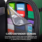 ENHANCE MTG Backpack TCG Card Storage - TCG Backpack for Deck Boxes, Sleeved Cards, Playmats, MTG Accessories