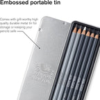 Winsor & Newton Studio Collection Artist Pencils, Sketching Pencils, Set of 6