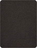 KING MOUNTAIN Self-Adhesive Coarse Linen Repair Patches, 8X11 inch, Multi Color, Can be Used for Linen Sofa Repair and Clothes Repair(8" x 11", Ebony Brown)