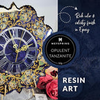 MEYSPRING Opulent Tanzanite - Intense Blue Mica Powder for Epoxy Resin - Navy Blue Pigment - Resin Art Supplies - Epoxy Resin Color Pigment - Blue Dye